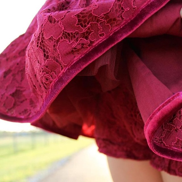 [3T and 5T] Eliza Grace Burgundy Lettie - Picture 8 of 8